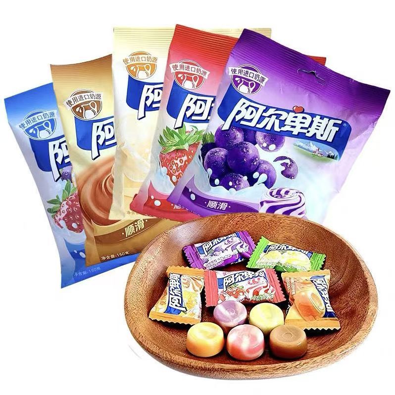 ALPENLIEBE ;Candy;Hard milk candy;sugar;sweet;Flavor of cream;Variety of flavors