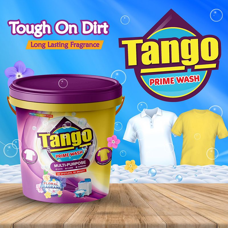 Tango Washing Powder Multi-Purpose Prime Wash 3KG