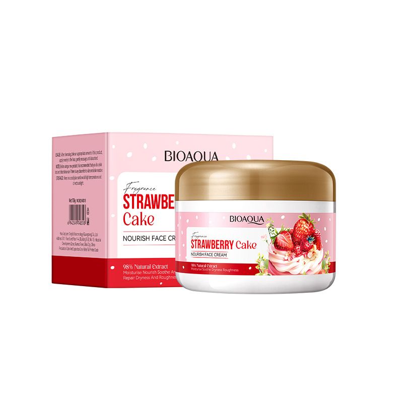 BIOAOUA Strawberry Cake Nourishing Cream Nourishing Skin Moisturizing Cream