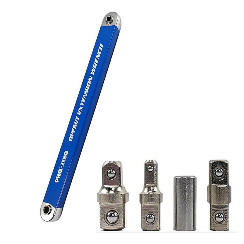 Multi functional extension wrench with ratchet and extension function