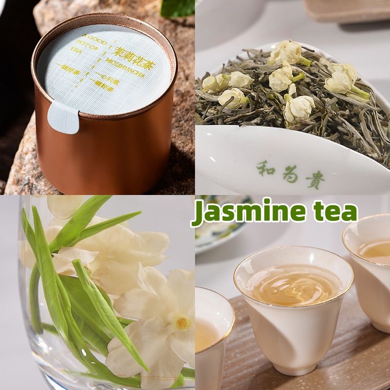 Chinese Tea ，green tea , Maojian Green Tea , Jasmine tea , Tie Guan Yin ,Maojian Green Tea CRRSHOP Small jar sealed, clean and hygienic, convenient to carryJasmine tea 5g/can