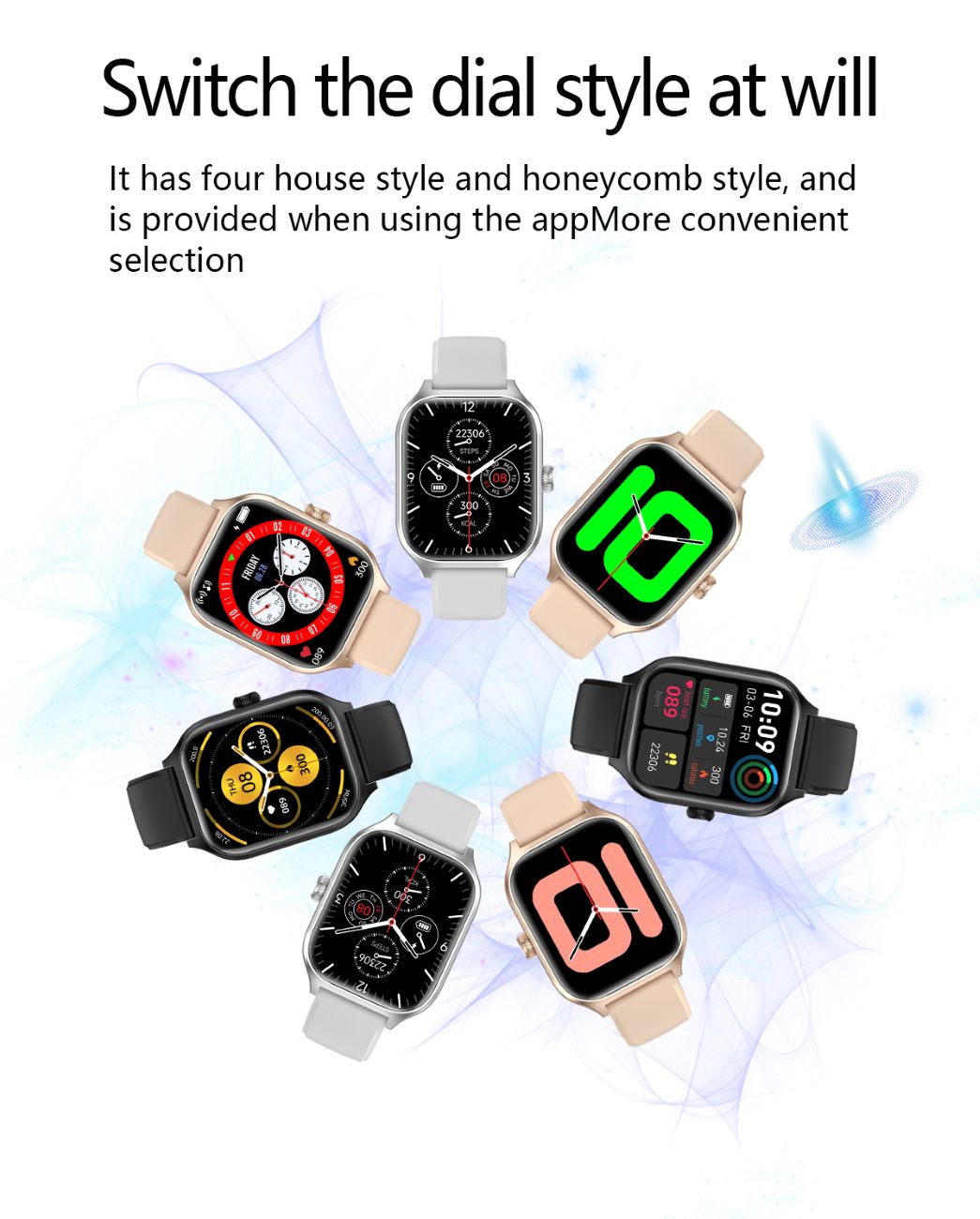 GTS4 smart watch Bluetooth call health monitoring reminder sports watch