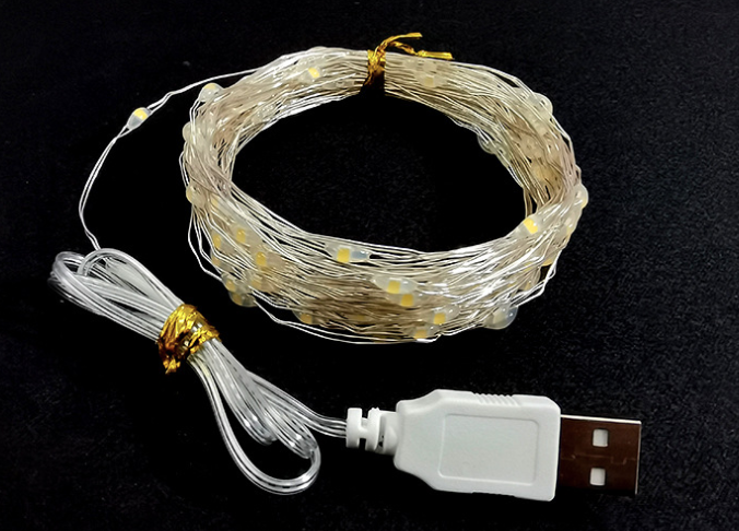 5 M LED Fairy Lights USB Powered LED String Lights Holiday Outdoor Lamp Garland Luces for Christmas Party Wedding Decor