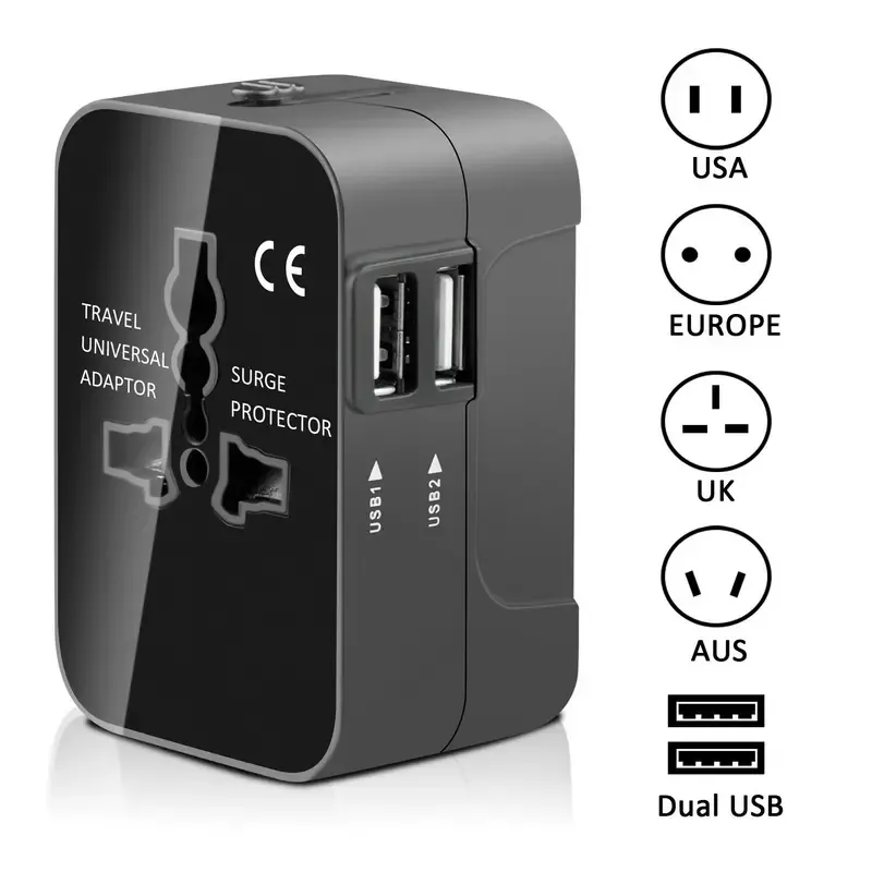 Universal All in One Travel Plug Adapter
