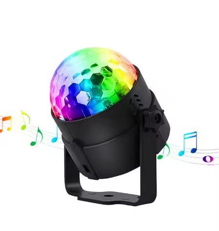 Disco Ball LED 3W RGB Light Party Strobe DJ Lighting Home Halloween Birthday Christmas Kids Birthday Show Parties Celebrations