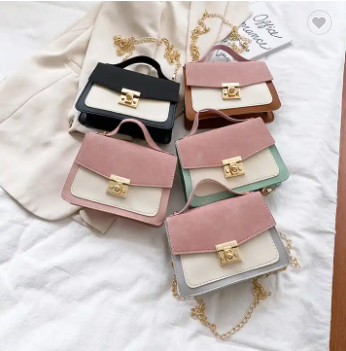New Fashion Vintage Women's Bags PU Small Bags For Women Purse Ladies Single Shoulder Crossbody Bags