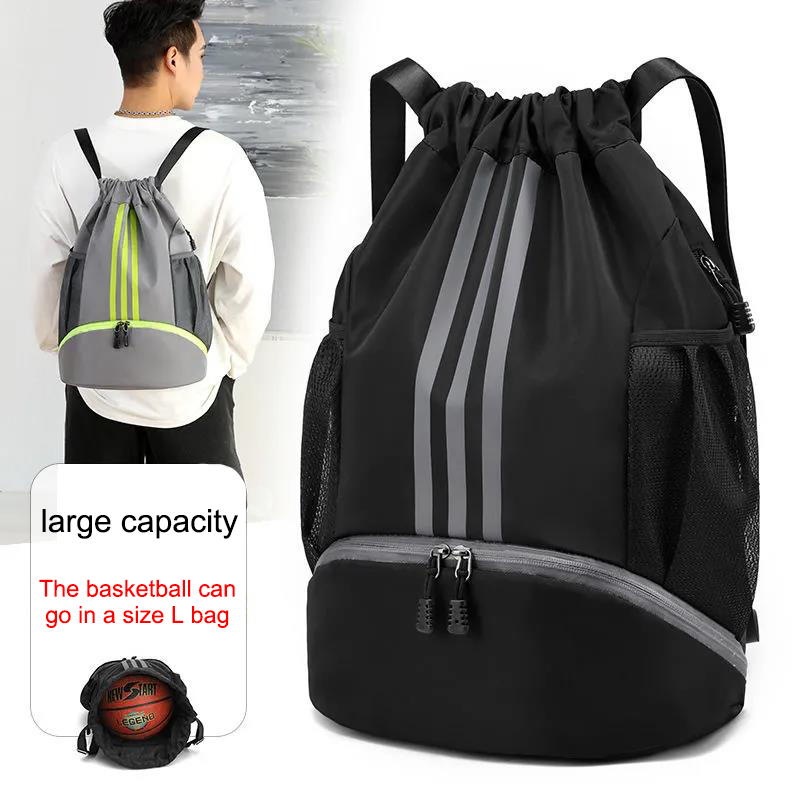 LLBL2931 Fashion Sports Gym Backpack Men's Bag Women's Multifunction Fitness Yoga Swim Waterproof Basketball Portable Travel Training Bag