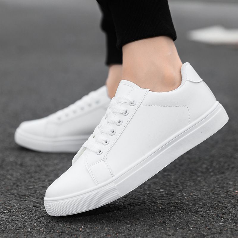 2024 summer new small white shoes men Korean version of fashion board shoes trend all casual men's board shoes 5898