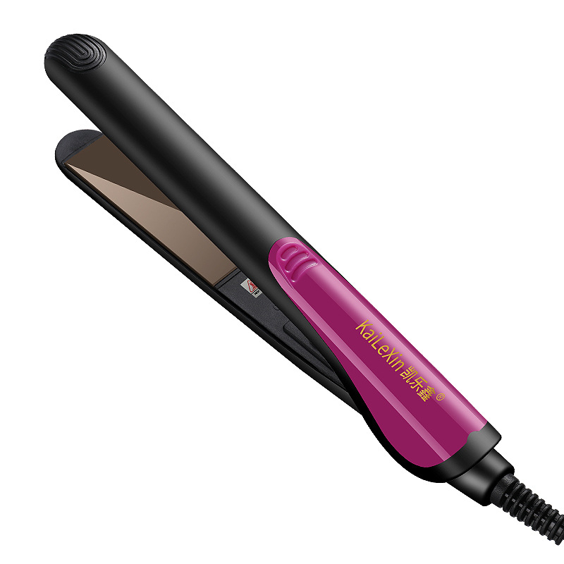 Hair Straightener Negative Ions Straightener and Curler 2 in 1 Straightening Hair Ions Long-Lasting Finish Curling Iron