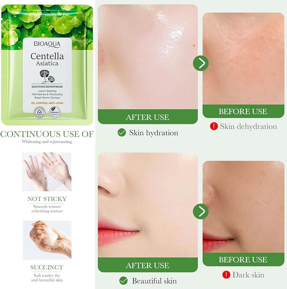 BIOAQUA hydrating anti aging nourishing mask moisturizing brightening soothing anti oxidation facial mask