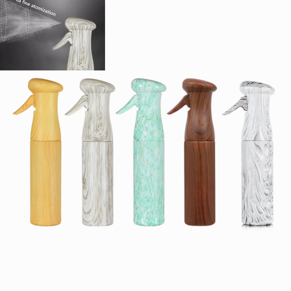 Continuous Spray Bottle 250ml, Empty Plastic Water Mist Sprayer – Ultra Fine Refillable Hair Mister for Styling, Cleaning, Salons, Plants, Misting, Face, Scents & Skin Care