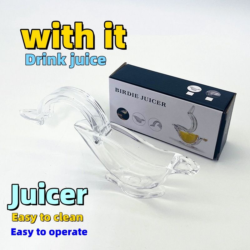 Manual Juicer ,Lemon juicer, manual transparent small fruit juicer CRRSHOP portable manual lemon Pinch juicer free shipping