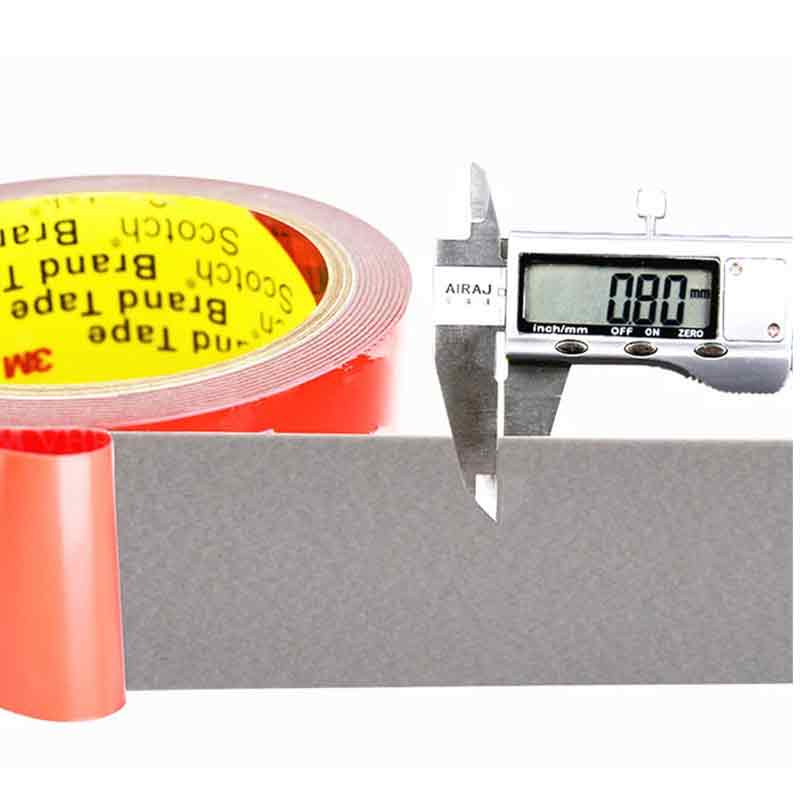 3M 3 Meter VHB Acrylic adhesive Double-sided FoamTape Strong Adhese Pad IP68 Waterproof Reuse Home Car Office Decor 6mm 8mm 10mm 12mm 15mm 20mm
