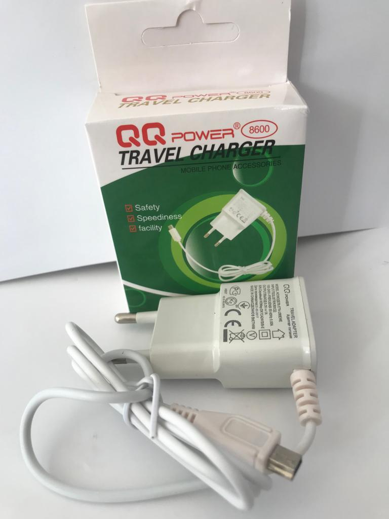 10W Android Charger QQ Power Travel Charger 