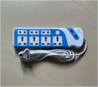 Electric Switch Euro Multi Function Extension Socket 2M
