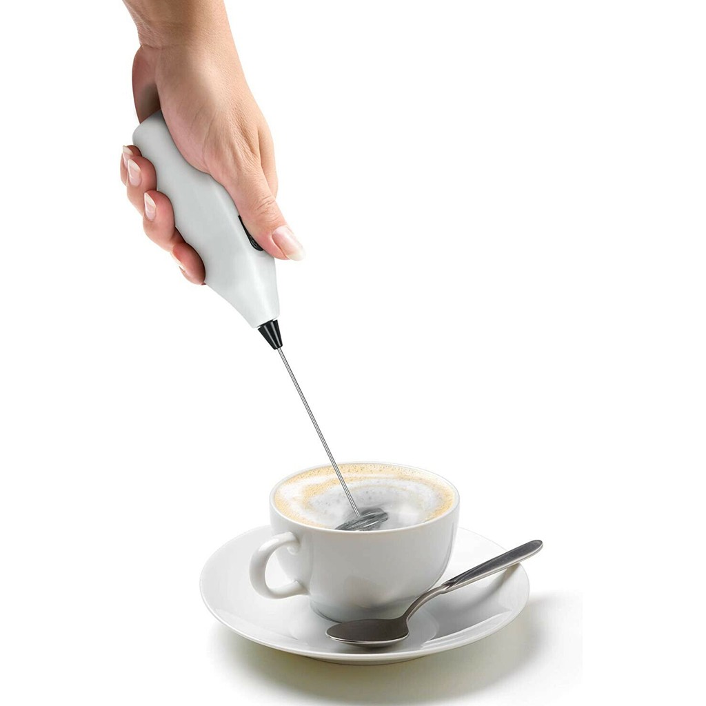 Milk & Coffee Frother Stainless Steel Whisk Egg Beater Kitchen Gadget Self Turning Egg Stirrer Kitchen Accessories Egg Tools