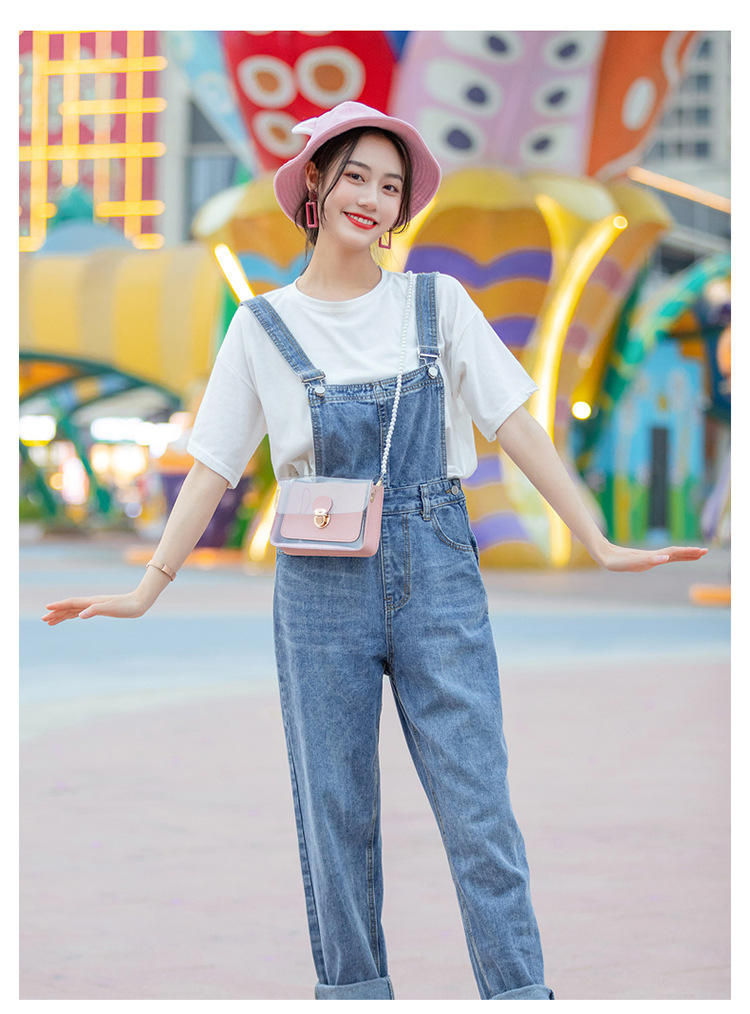 Bags Woman Literary Messenger Shoulder Handbag Pearl chain wrap small clear  The new pu fashion body cross bag lady handbag  pvc new square designer tote handbags hand bags ladies for women