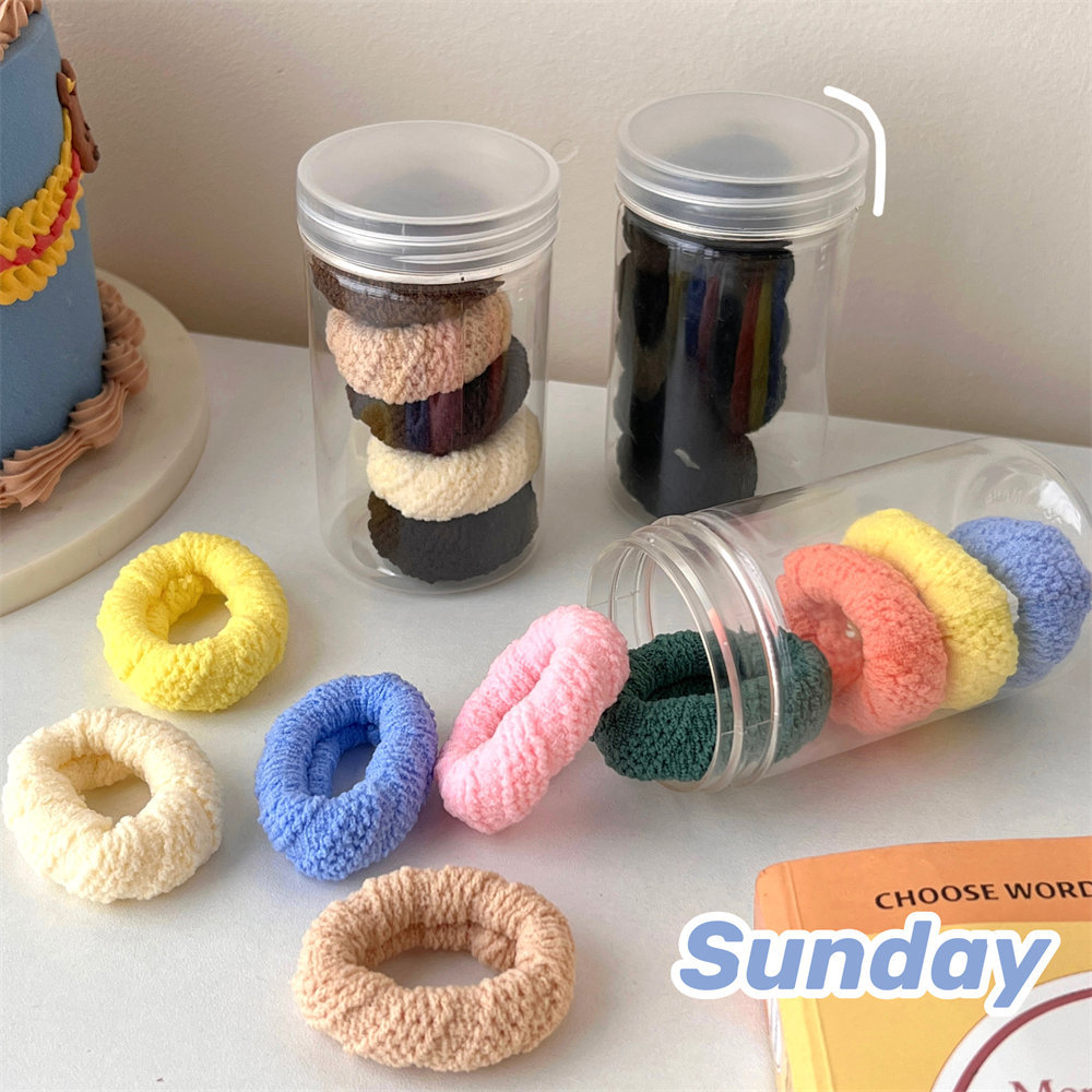 FQ1222 Women Children High Stretch Durable Set of 5 Canned Hairband Hair Accessories