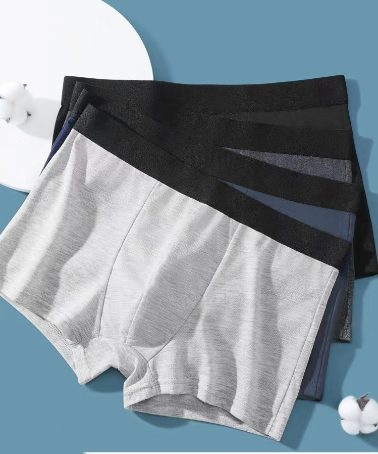 859 Fashion 4pcs Men Underwear Boxers Panties Comfortable Soft
