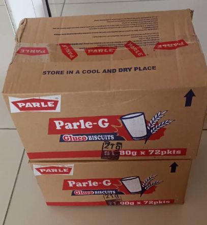 Parle-G Biscuits (Pack of 12) 21g BOX