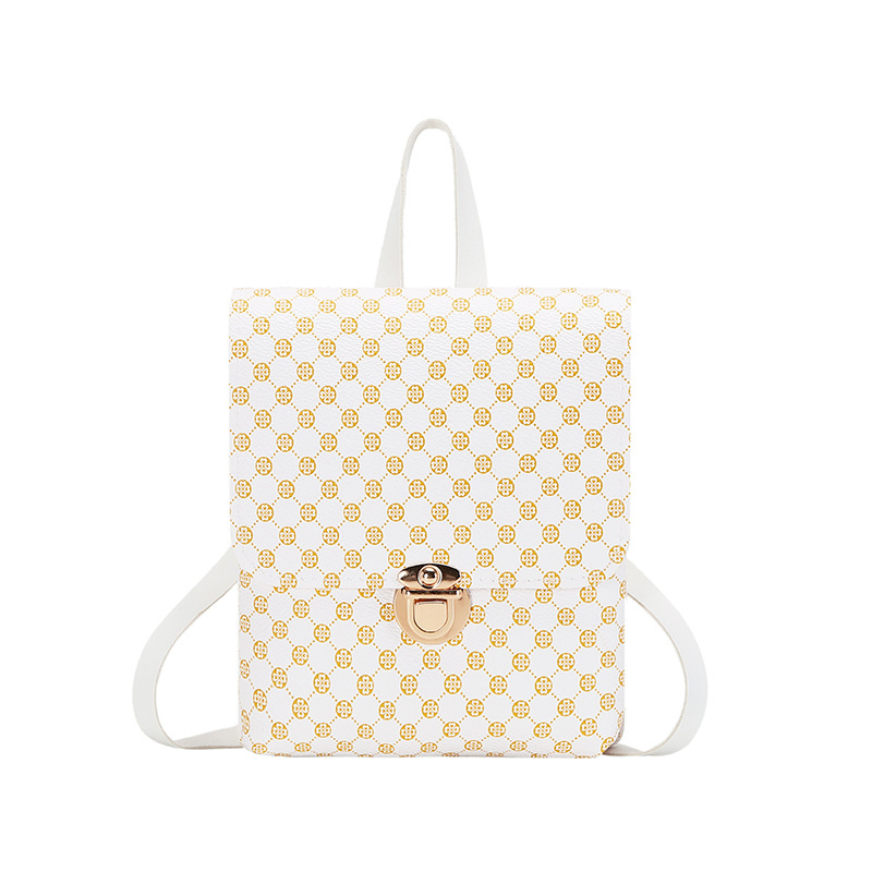 CD131 Korean Style Printed Women's Bag Fashion Messenger Bag Mini Backpack Purse