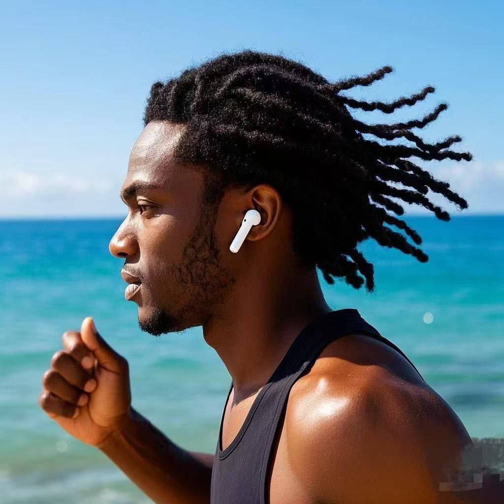 Apple Airpods （3rd generation） Bluetooth Headphones, Earbuds Stereo Bass, in Ear Noise Cancelling Mic, Earphones IP7 Waterproof Sports, 32H Playtime USB C Mini Charging Case Ear Buds for Android、iOS