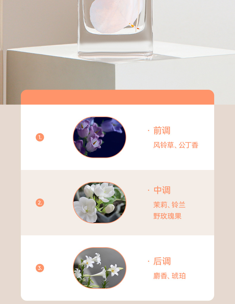 56235 150ML Empty Aromatherapy Bottles Home Fragrance Glass Bottles without Essential Oil and Rattan Sticks for Home Decor
