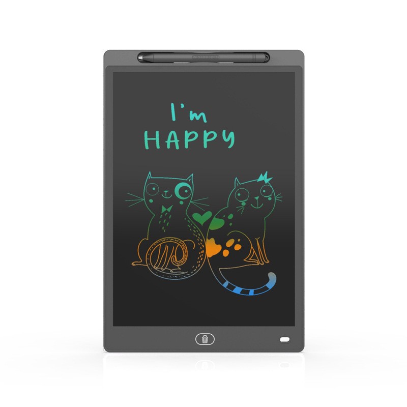 LCD Writing Tablet 8.5 & 12 Inch Electronic Writing Drawing Pads Portable Doodle Board Gifts for Kids Office Memo Home WhiteboardBlack