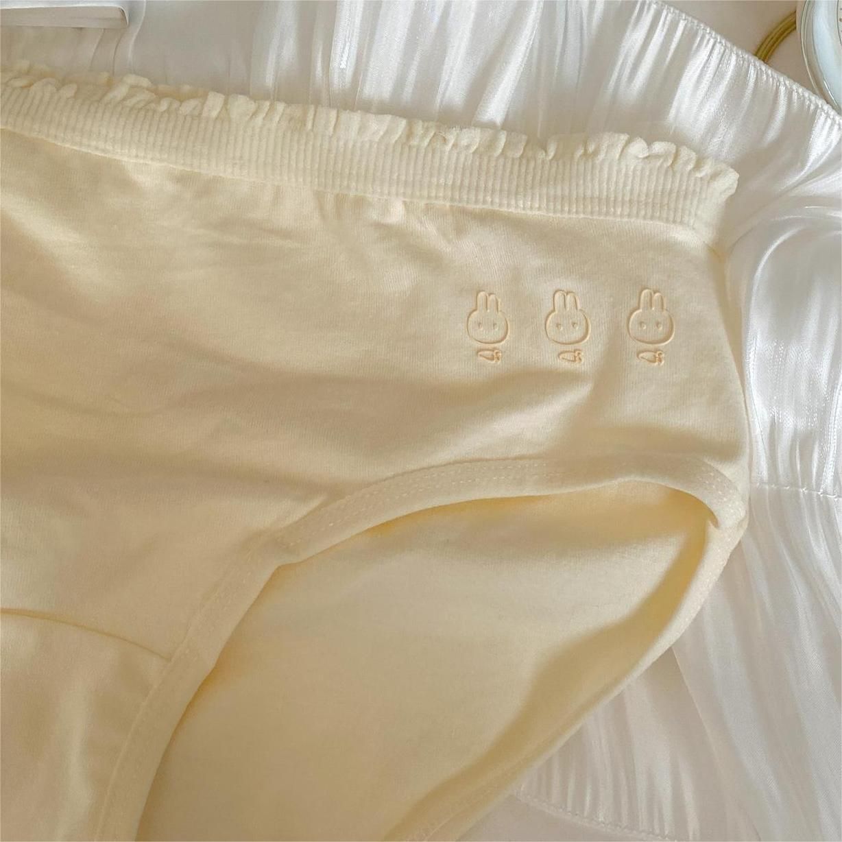 246# Women's Cute Low Waist Cotton Underwear, Comfortable and Breathable Underwear