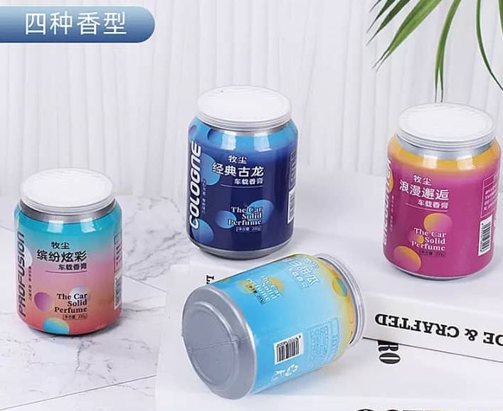 Solid Gel Car Air Freshener Scent Gel Wax Aroma Pure House Car Care Home Cleaning Perfume & Fragrance Room Perfumers -200g