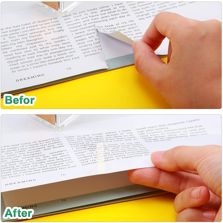 Multifunction Transparent Tape Clear Tape Gift Wrapping Refill Roll for Office, Home, School