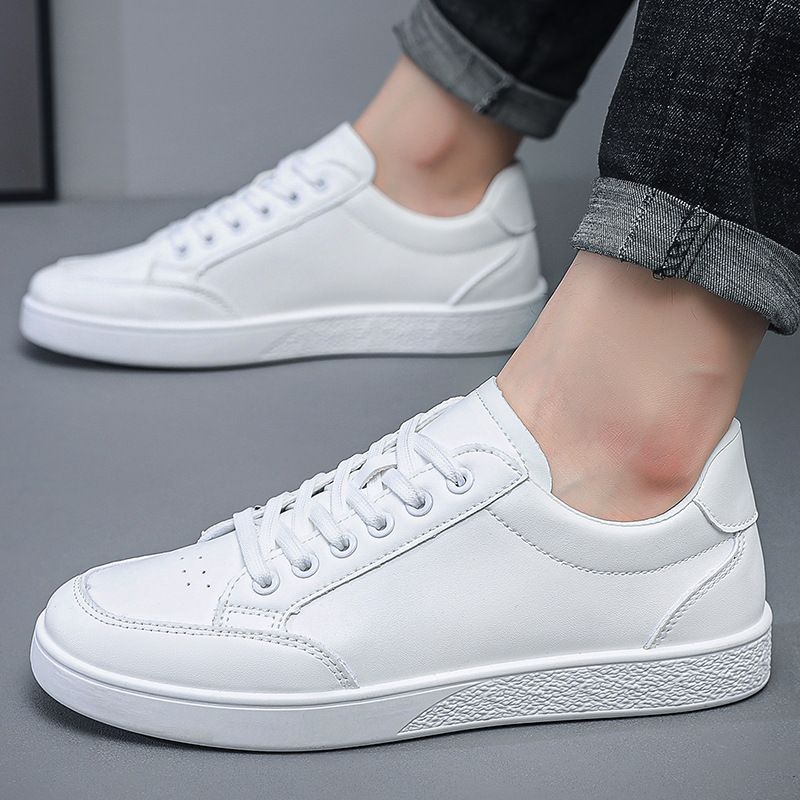 2024 autumn new men's shoes street board shoes Male Korean version student men's small white shoes Fashion casual shoes Fashion shoes G138