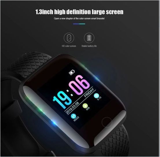  Smart Watch with Body Temp/ Sleep Monitor, Smart Watch 