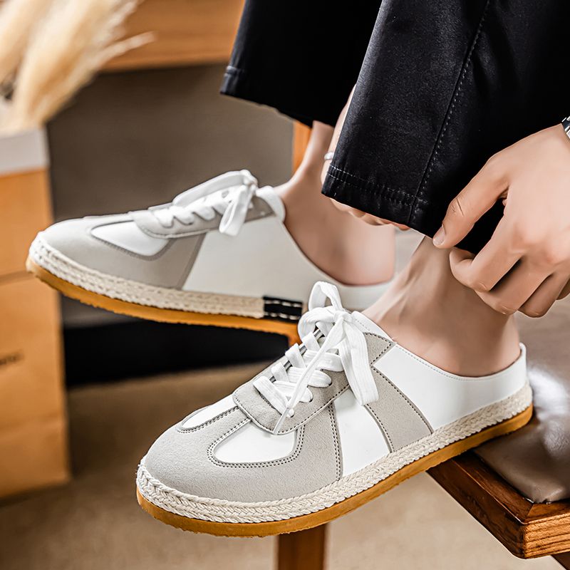 Youth Men Breathable Leather Shoes Man Fashion Casual Flats Loafers Male Leisure Daily Slip On Footwears For Black