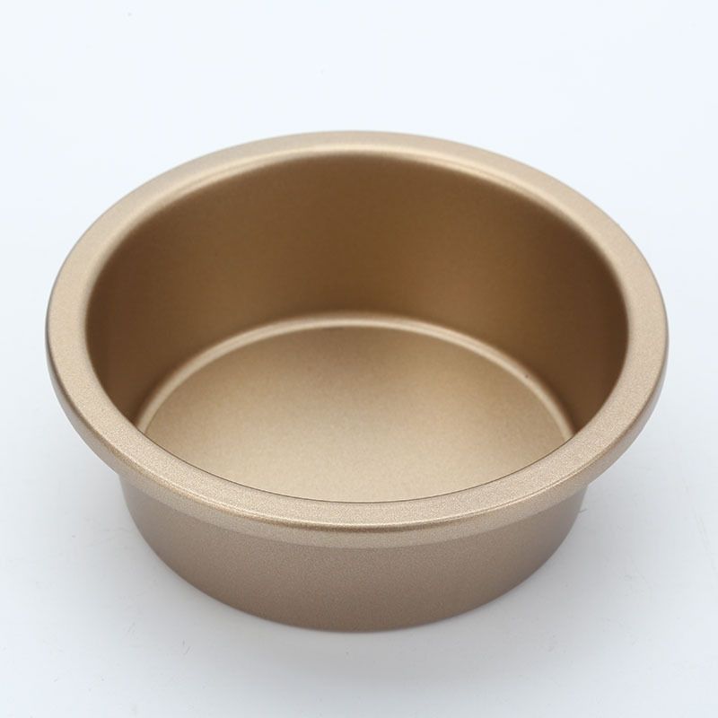 Kitchen Dining Bakeware Pastry Baking Molds Circular Living Bottom Mold Chiffon Cake Mold Household Carbon Steel Cake Mold 6 Inch 8 Inch 10 Inch Anti Sticking Baking Tool