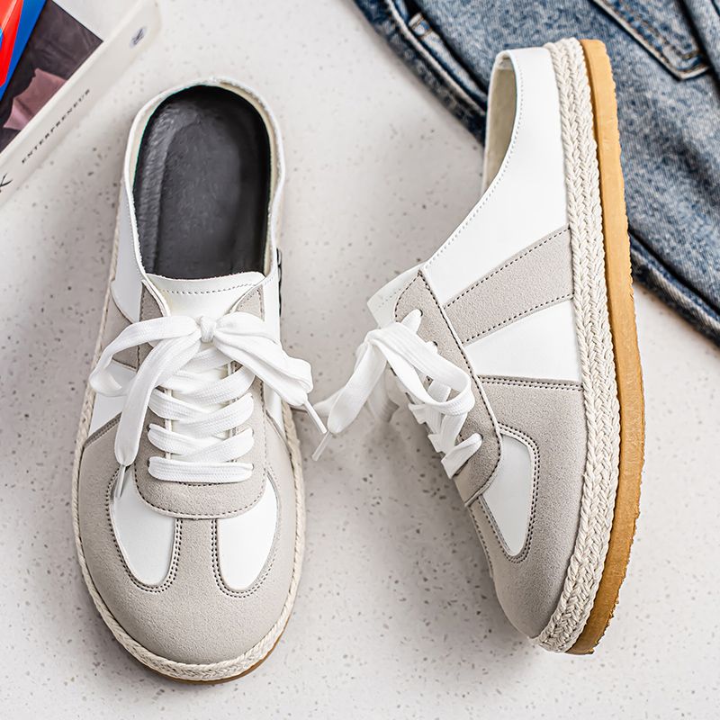 Youth Men Breathable Leather Shoes Man Fashion Casual Flats Loafers Male Leisure Daily Slip On Footwears For Black