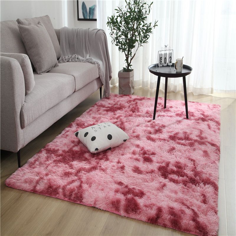 Tie Dye Area Rug for Bedroom Living Room Fluffy Shaggy Gradient Faux Fur Carpet for Kids Adults Fuzzy Plush Home Decor Floor Mat