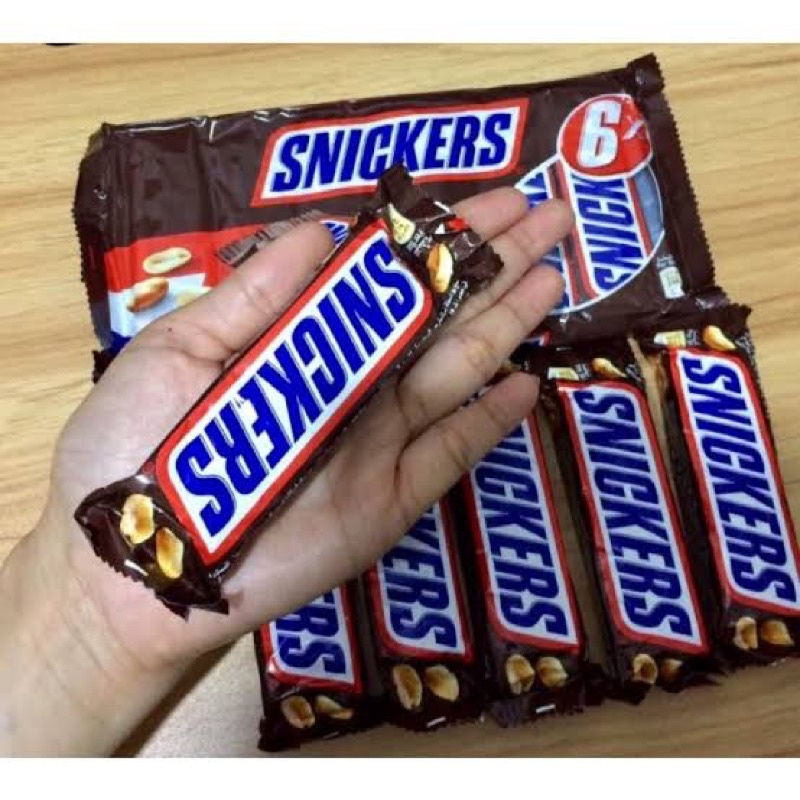 Snickers Chocolate Bar - 50g X 6Pcs
