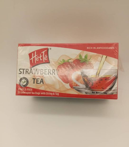 HEtTE STRAWBERRY FLAVOURED TEA 50G