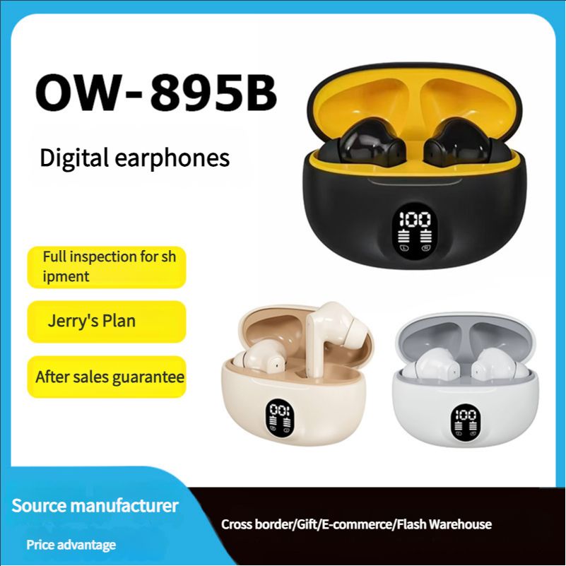 895B S510 Bluetooth Earphones Earphones Gaming Ultra Long Battery Life with Digital Display895B S510 Bluetooth Earphones Earphones Gaming Ultra Long Battery Life with Digital Display