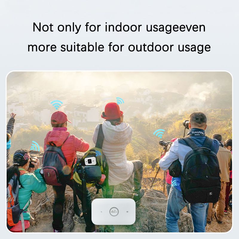 4G router Wireless lte wifi modem Sim Card Router MIFI pocket hotspot 10 WiFi users built-in battery portable WiFi