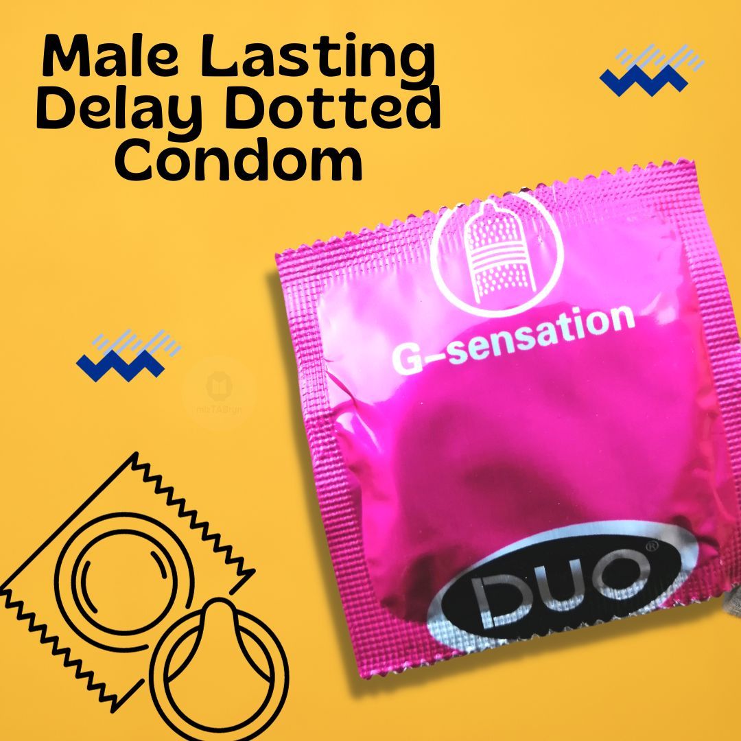 Men Lasting Delay Dotted Condom