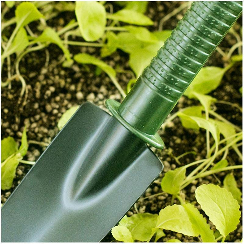 Gardening tools supplies to catch the sea turning soil planting four-piece set of digging shovel rake shovel succulent planting shovel
