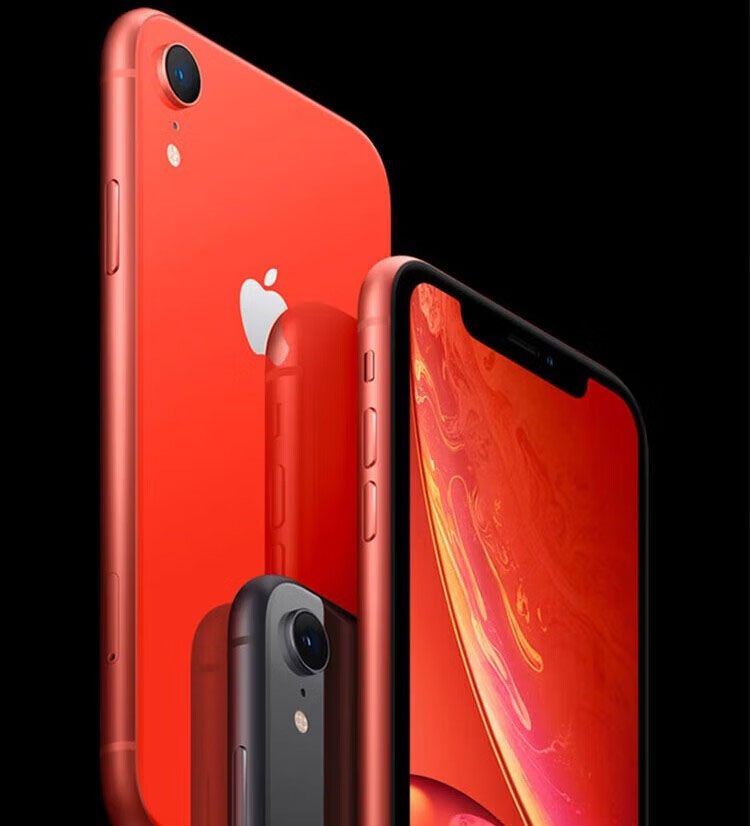 iPhone XR available in six new colors: white, black, blue, yellow, coral and red (pre-owned refurbished)