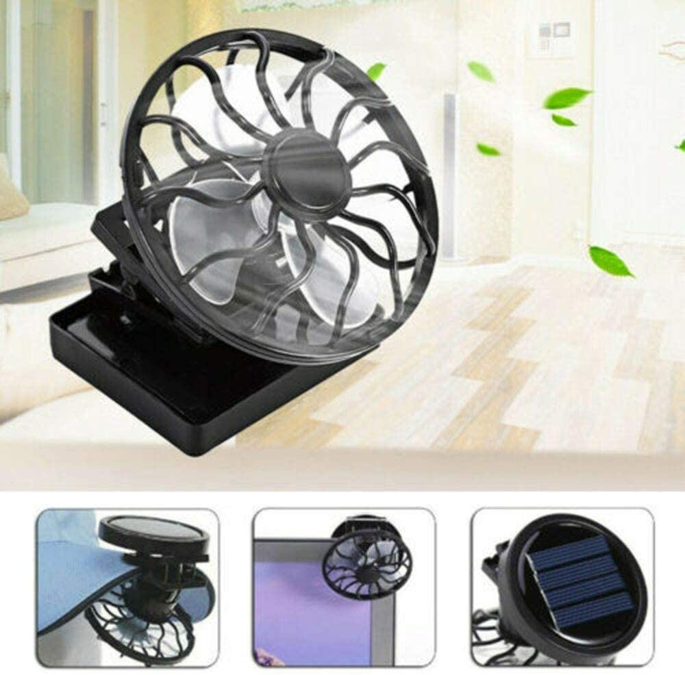 Outdoor MINI Solar Power Fan Cooling in the Summer Portable &amp; Easy to Clip