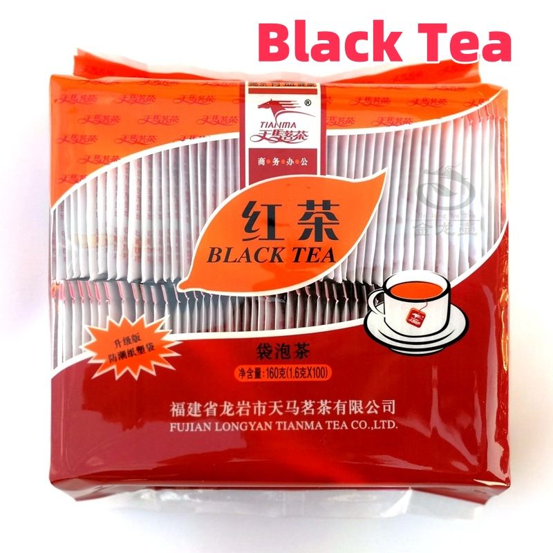 Chinese Tea Green tea bag brewed tea CRRSHOP Each bag/100 small bags Hotel KVT Hotel Milk Tea Green Tea Small Bag Tea ,Jasmine tea,black tea