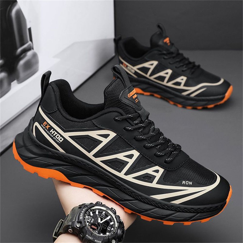 Running shoes men's new summer Korean version of fashion net shoes cross-border casual sports shoes tide wear men's shoes W-6