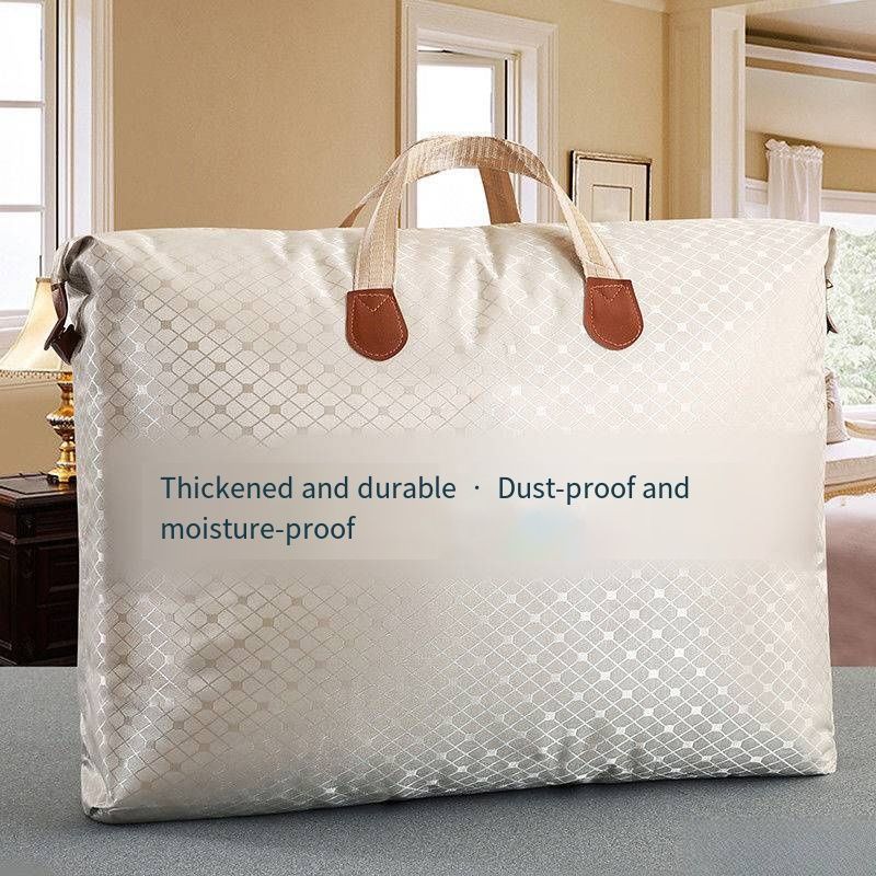 Thickened Oxford Cloth Storage Bag, Handheld Organizer for Clothes, Quilts & Comforters, Dust-Proof Moisture-Proof, Suitable for Home Organizing & Moving