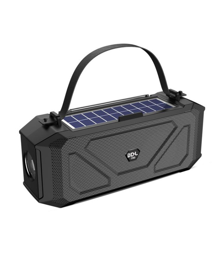 Solar Charge Wireless Portable Bluetooth Speaker Multi-function Riding Radio Square Dance Outdoors
