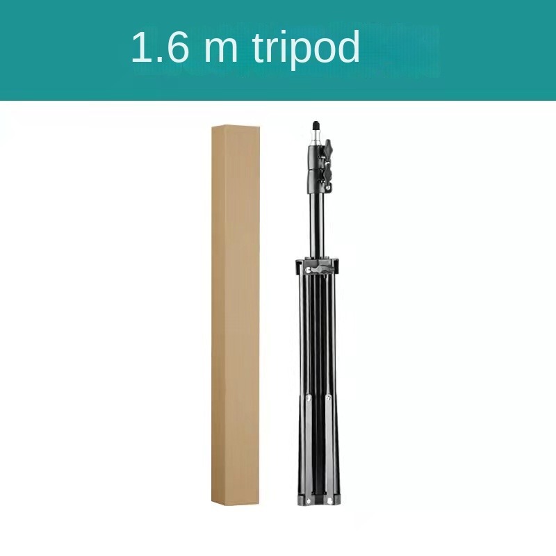 Live online celebrity anchor beauty 10-inch folding tripod bracket mobile phone led round fill light.